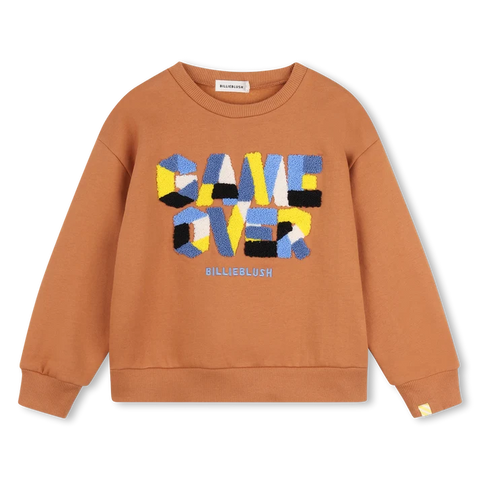 Billieblush Hazel Game Over Graphic Crewneck Sweatshirt