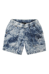 LOUD APPAREL OLI BLUE DYE SHORTS