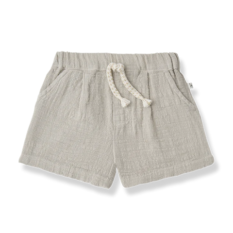 1 + In The Family Beige Ordis & Colomers Shorts Set
