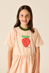 Wander & Wonder Blush Stripe Lowri Dress