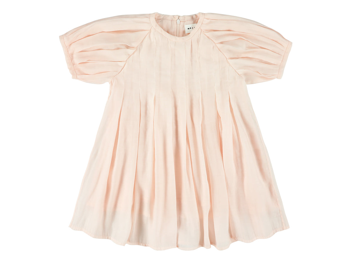 morley blush dress with pleats Morley Child West Dress Puma Blush Pink