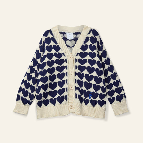 Wynken Navy The Lovers Cardigan