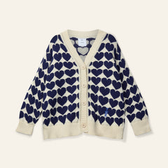 Wynken Navy The Lovers Cardigan