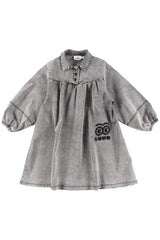 Loud Apparel Light Grey Stonewash Value Dress