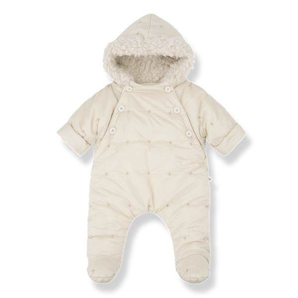 1 + In The Family Cohen Ecru Snowsuit