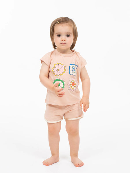 WANDER AND WONDER PEACH BABY TANK SET