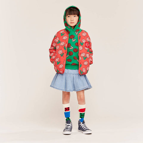 Wynken Mid Wash Cloud Denim Skirt