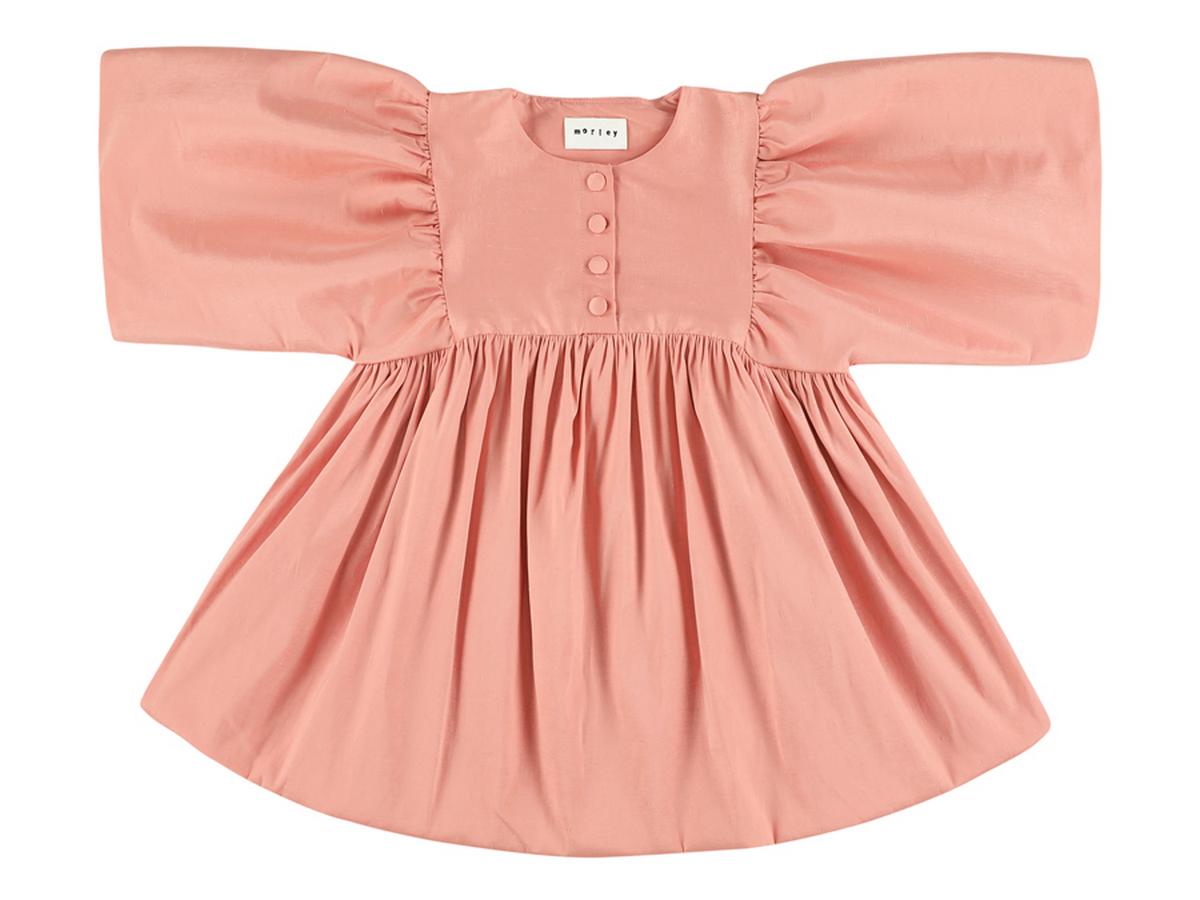 morley blush dress with pleats Morley Child West Dress Puma Blush Pink