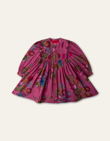 Oilily Red Violet Douce Botanique Dres