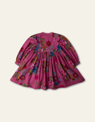 Oilily Red Violet Douce Botanique Dres