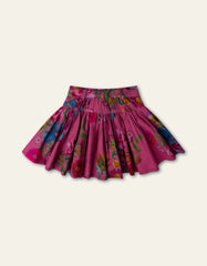 Oilily Red Violet Superbe Botanique Skirt