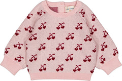 Louis Louise Pink/Burgundy Elia Sweater