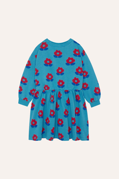 The Campamento Blue Big Flower Dress