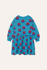 The Campamento Blue Big Flower Dress