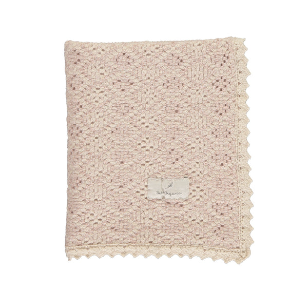 Blush Ribbon Organic Blanket