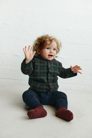 Fub Dark Navy Felted Jacket