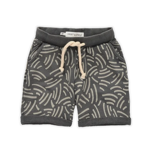 SPROET AND SPROUT WAVES PRINT SWEAT SHORTS