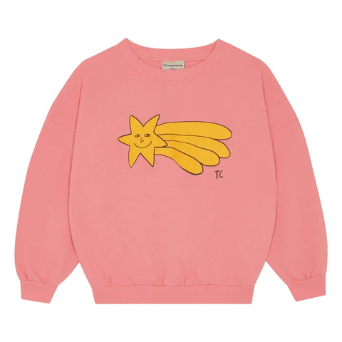 The Campamento Pink Falling Star Sweatshirt
