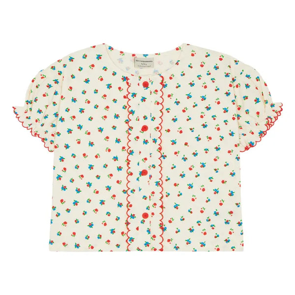 The Campamento Ecru Small Flower Blouse