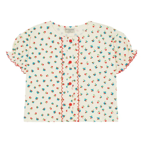 The Campamento Ecru Small Flower Blouse