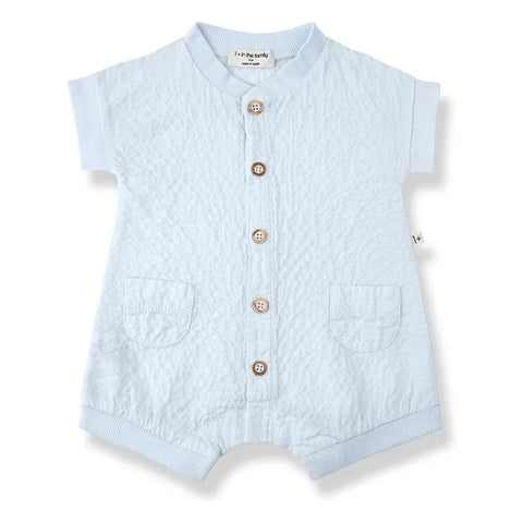 1 + In The Family Misty-Blue Filipos Romper