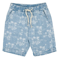 Louis Louise Light Blue Denim Hawai Shorts