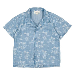 Louis Louise Light Blue Denim Hawai Magnum Shirt