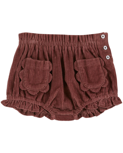 Emile Et Ida Violine Velour Bloomer