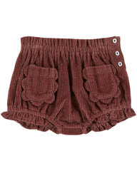 Emile Et Ida Violine Velour Bloomer