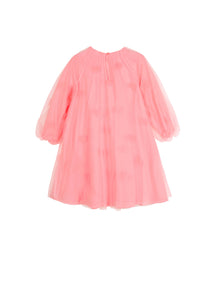 JNBY BRIGHT PINK TULLE HEART DRESS