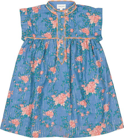 Louis Louise Azura Stripe Lurex Bouquet Dress