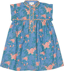 Louis Louise Azura Stripe Lurex Bouquet Dress