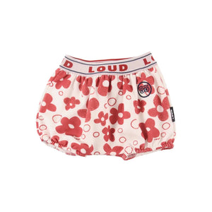 Loud Apparel Gardenia Charm Flower T-Shirt & Nostalgia Bloomer