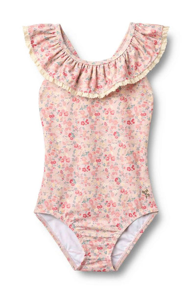 Wheat Powder Flowers Doris Swimsuit