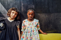 BEAU LOVES HEARTS COLLAR DRESS