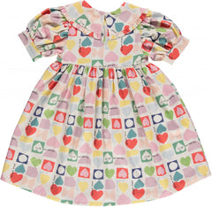 BEAU LOVES HEARTS COLLAR DRESS