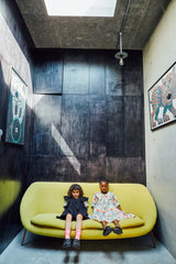 BEAU LOVES HEARTS COLLAR DRESS