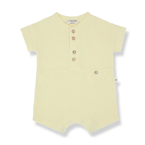 1 + In The Family Pastel-Yellow Volos Overall