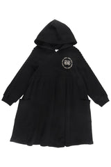Loud Apparel Black Hoodie Roof Dress