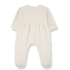 1 + In The Family Helen Ecru Footie