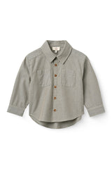 Copenhagen Colors Sky/Brown Check Comb Classic Shirt