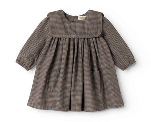 Marmar Houndstooth Check Dulle Dress