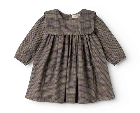 Marmar Houndstooth Check Dulle Dress