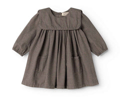 Marmar Houndstooth Check Dulle Dress