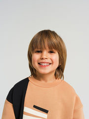 Yell-Oh Pastry Shell Piano Print Sweatshirt