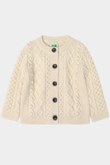 Fub Ecru Aran Knit Set