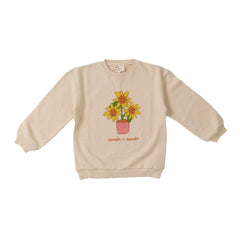 Wander & Wonder Oat Sunflower Sweatshirt