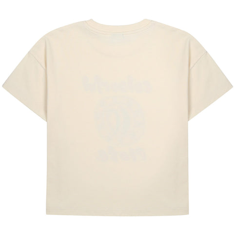 Jelly Mallow Ivory Colorful Plate T-Shirt