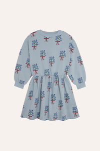 The Campamento Light Blue Bouquets Dress