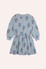 The Campamento Light Blue Bouquets Dress